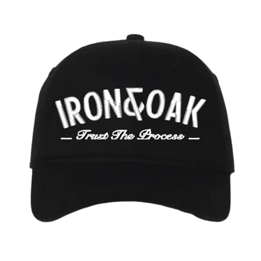 Trust The Process Dad Hat - Black