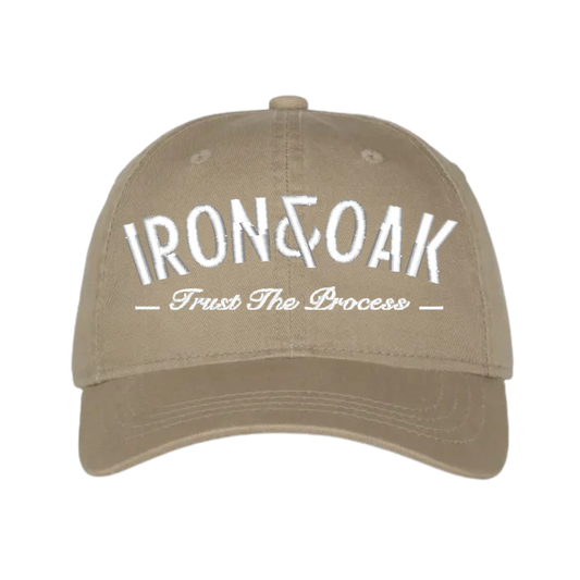 Trust The Process Dad Hat - Khaki