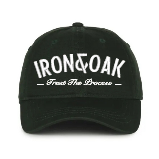Trust The Process Dad Hat - Forest Green